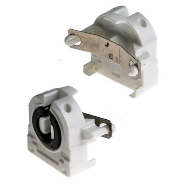 Патрон LightBest 509013 G13 торцевой с компенсирующей пружиной T8, T12 